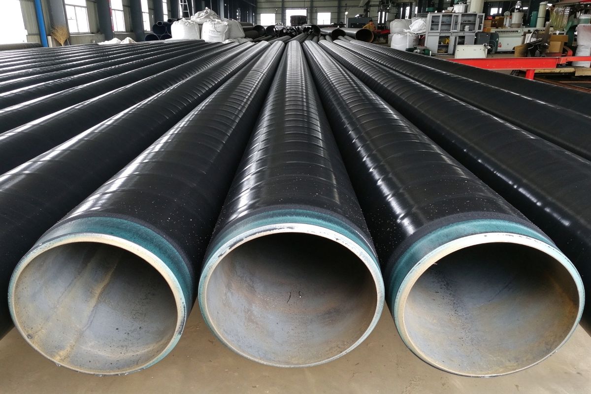 3LPE three-layer polyethylene anti-corrosion coated steel pipe