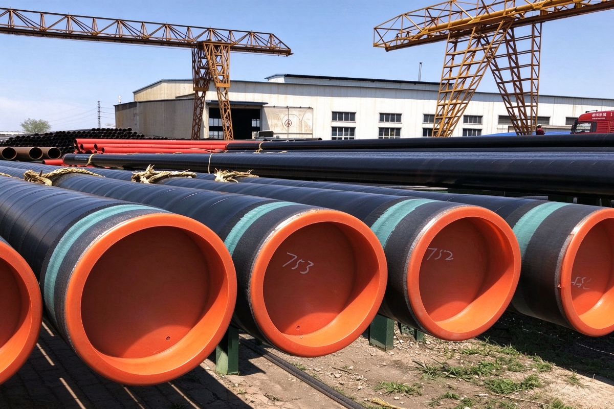 3LPE three-layer polyethylene anti-corrosion coated steel pipe