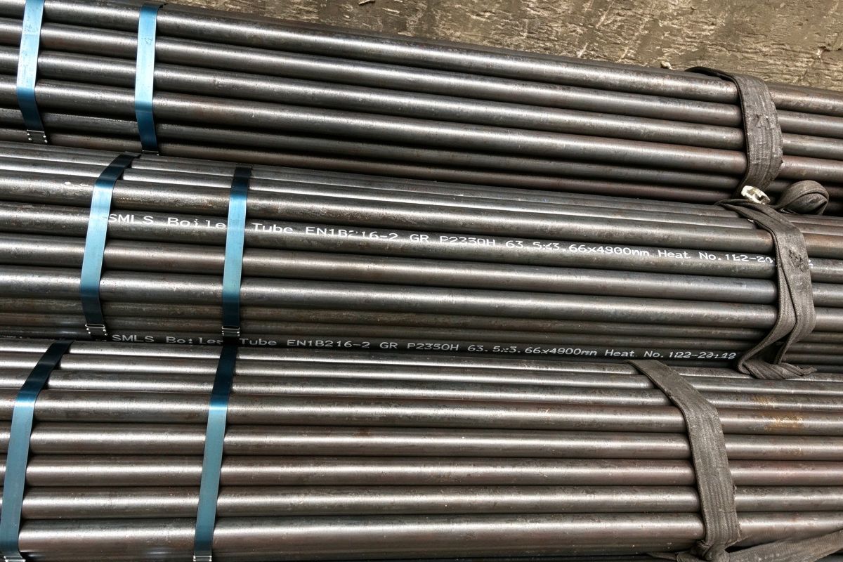 Seamless boiler tubes for high pressure boiler