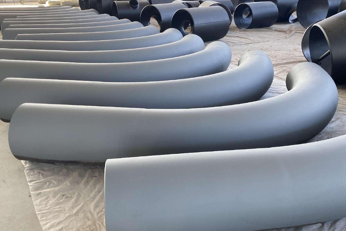 Seamless carbon steel butt welding elbow for pipeline system