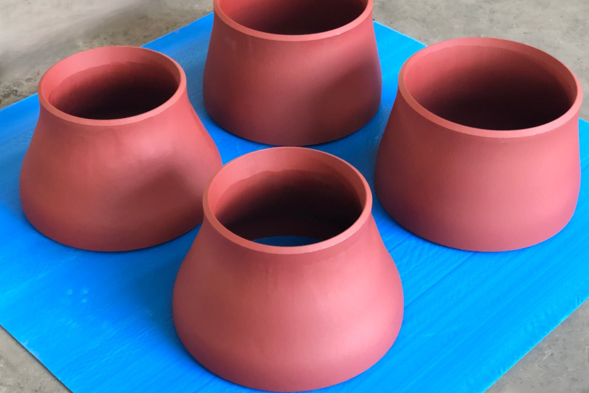 Carbon steel concentric reducer, butt welding pipe reducer fitting