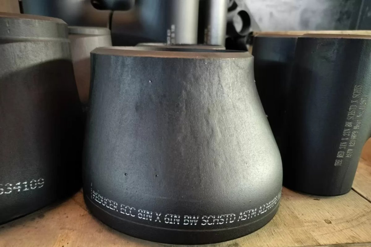 Carbon steel concentric reducer, butt welding pipe reducer fitting